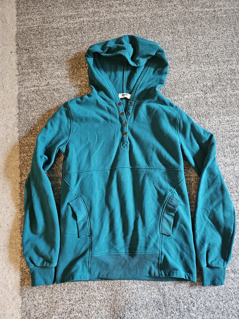 Amalli Talli Teal Hooded Sweatshirt